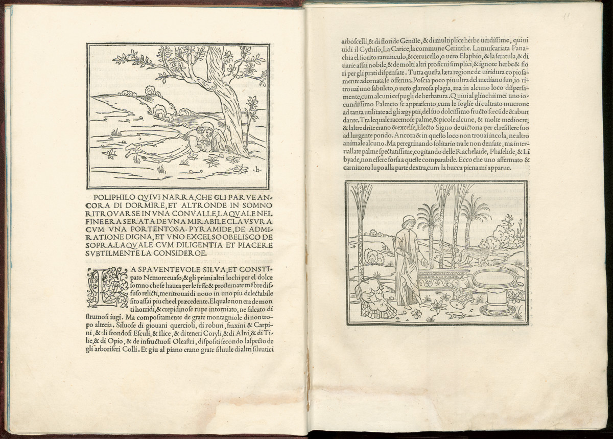 Hypnerotomachia Poliphili, Aldo Manuzio, Venezia 1499